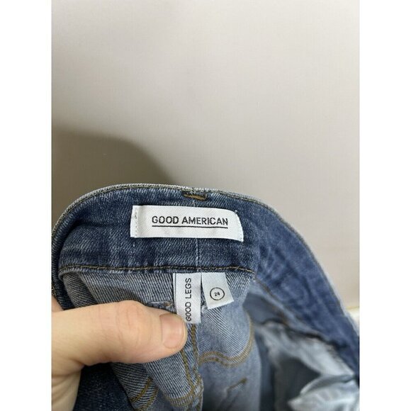 Good American Good Legs Women's Jeans High Rise Skinny Size 24 - Picture 9 of 11